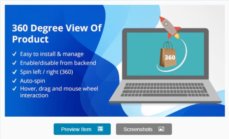 360 Degree View Of Product Magento 2 Extension