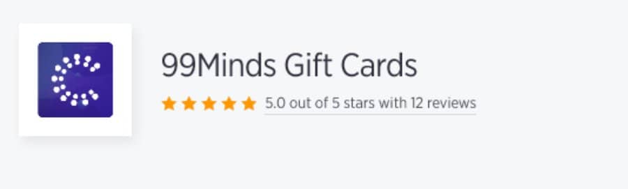 99Minds Gift Cards BigCommerce App