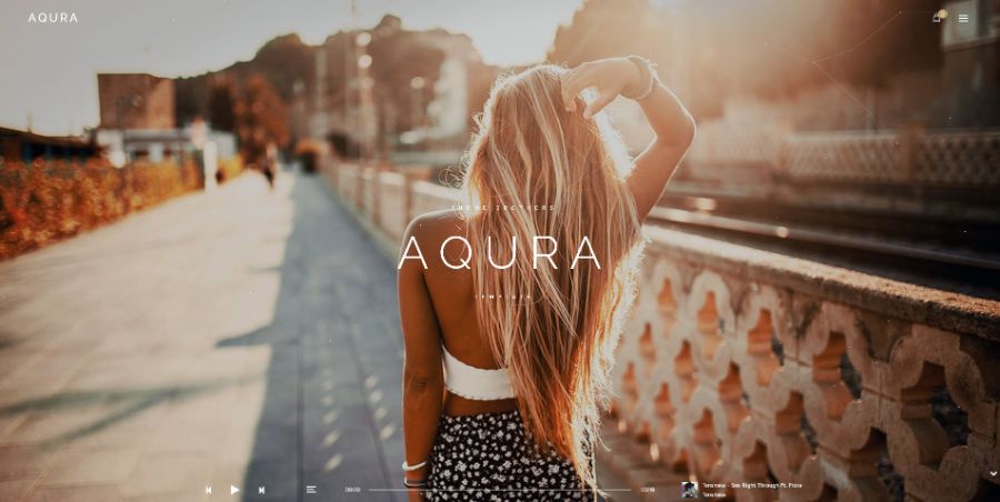 AQURA - Music WordPress Theme