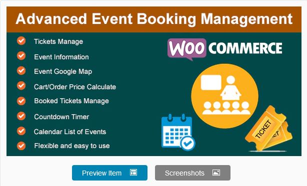 Advanced Event Booking Management for WooCommerce