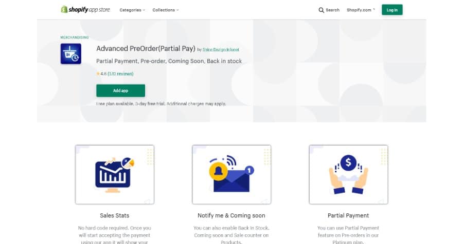 Advanced PreOrder (Partial Pay) - Shopify App