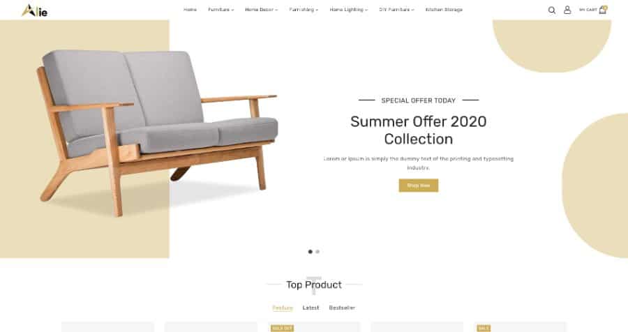 Alie - Best Furniture Shopify Theme