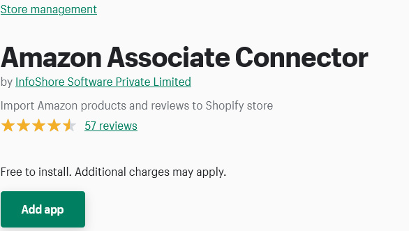 Amazon Associate Connector