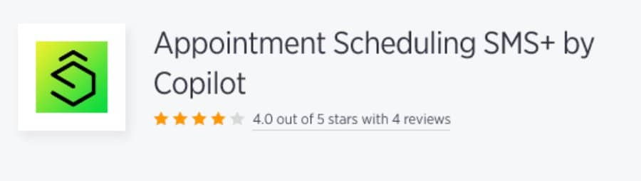 Appointment Scheduling SMS+ by Copilot