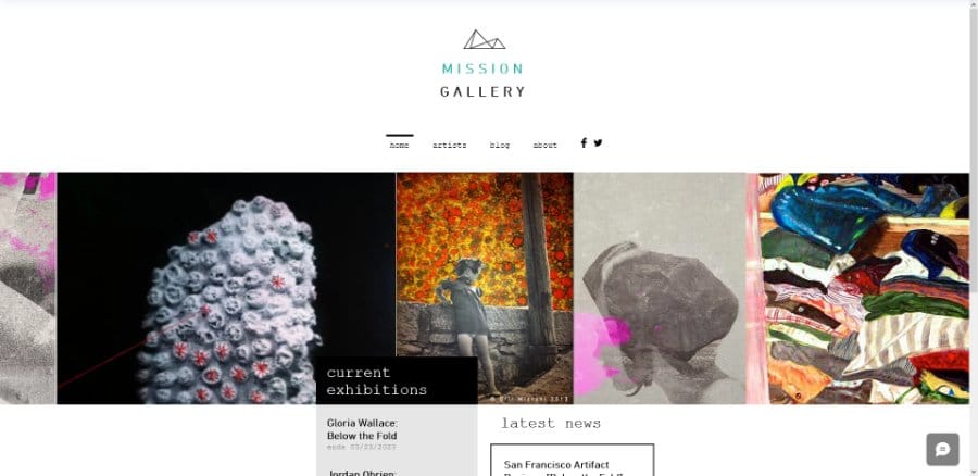 Art Gallery Wix Template
