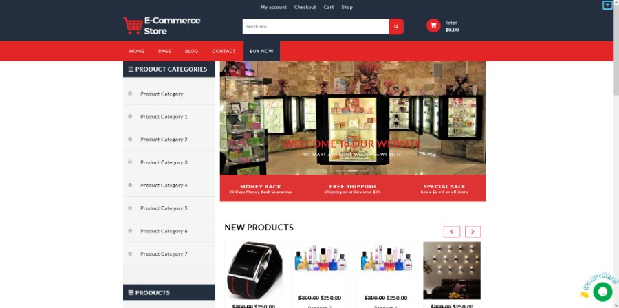 BB Ecommerce Store WordPress Theme