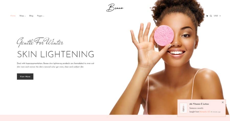 Beaux - Cosmetic Store Shopify Theme