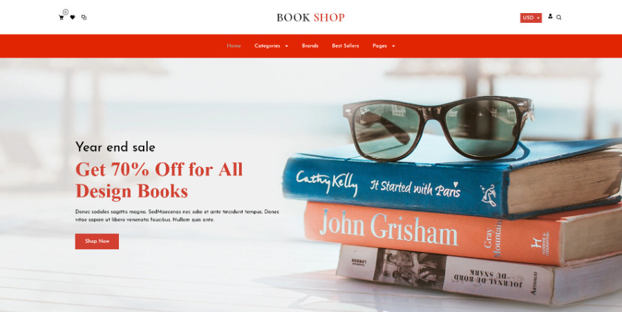 Bookly - Bookstore Shopify Theme