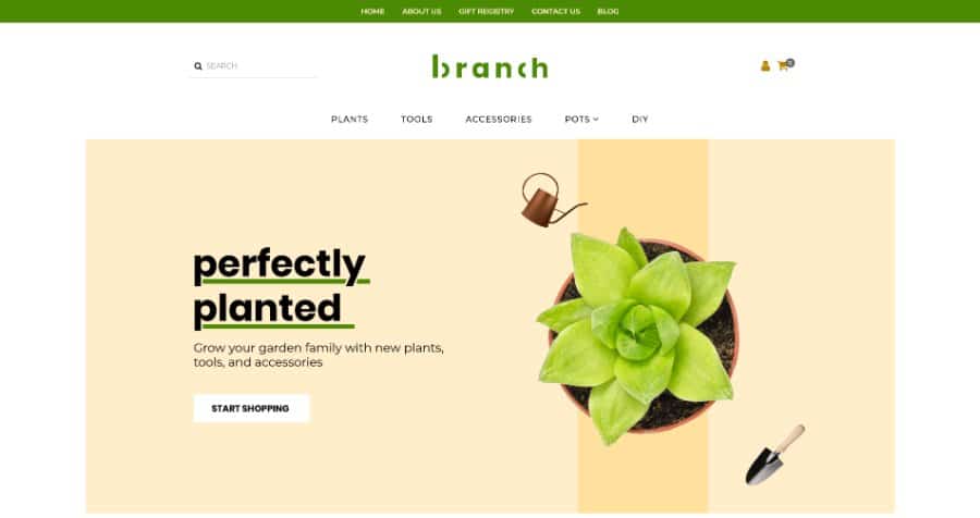 Branch - Shift4Shop Theme