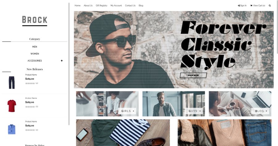 Brock eCommerce Theme