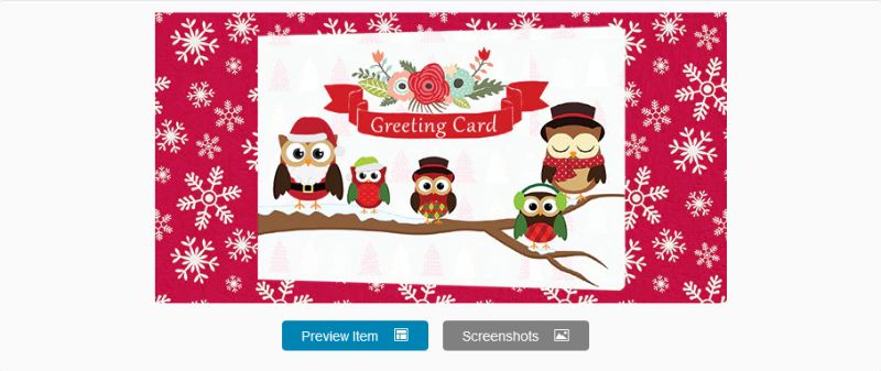 Business Christmas Greeting Card - WP Plugin