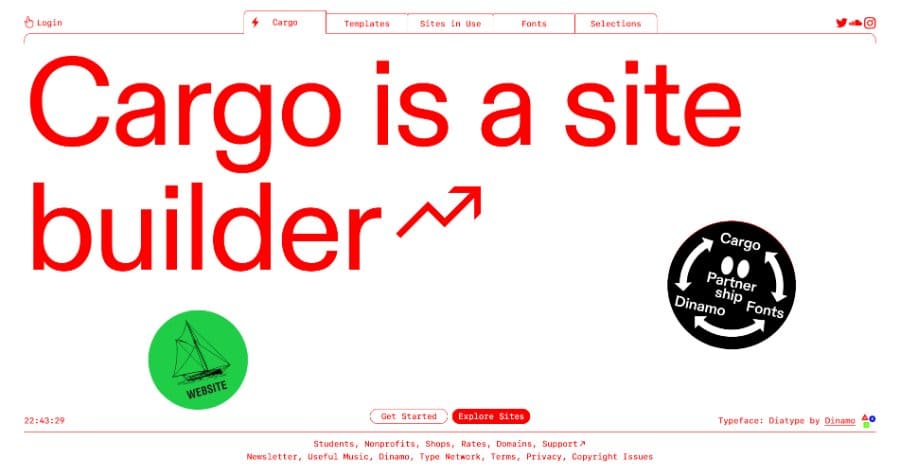 Cargo Collective Homepage