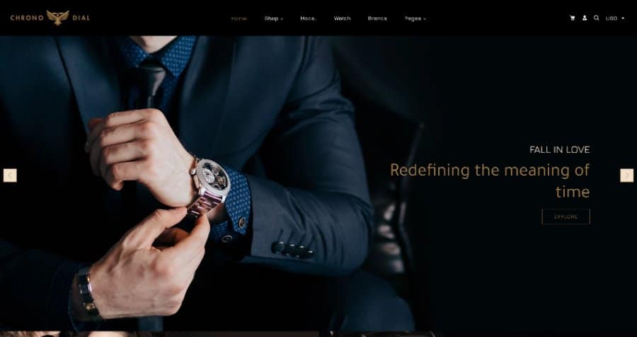 Chrono Dial - Watch Shopify Theme