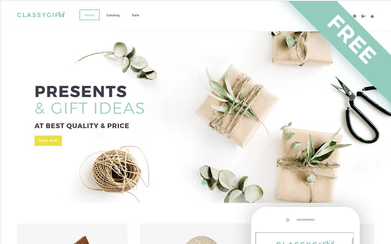Classygift - Gifts Templates E-commerce Shopify Theme