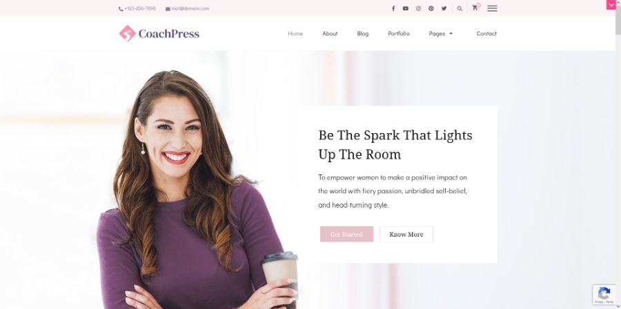 CoachPress Lite WordPress Theme