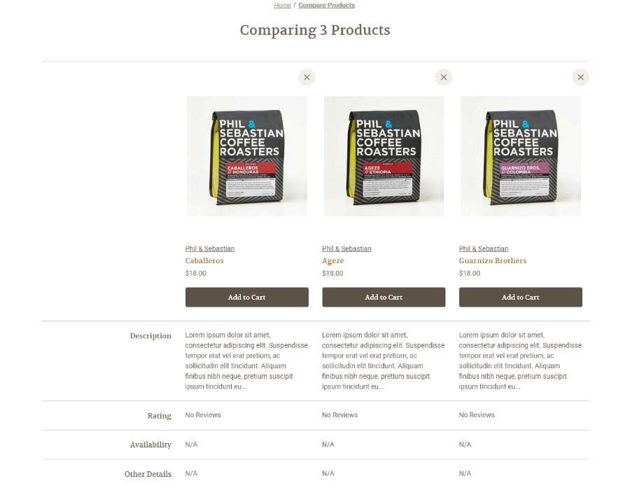Cornerstone Product Comparison Compare Products