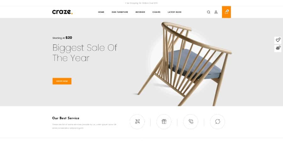 Craze - The Multishop Responsive Premium Shopify Theme