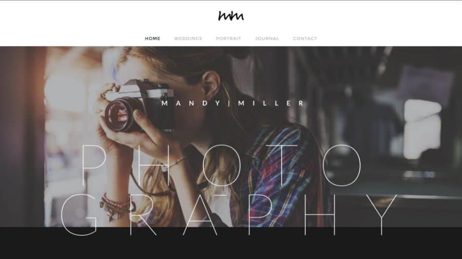 Creative Portfolio Weebly Theme