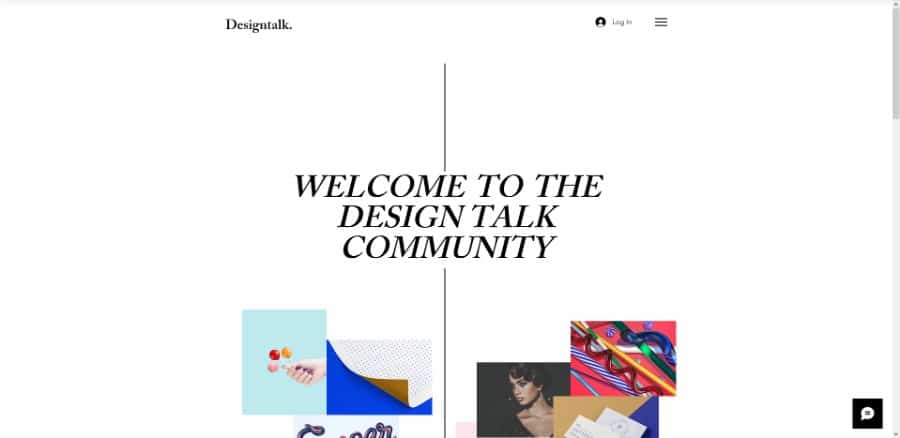 Designtalk Blog Wix Template