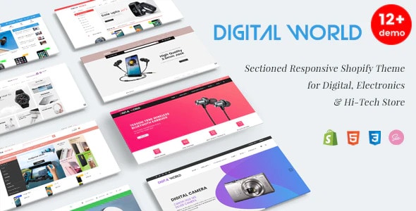 Digital World - Sectioned Responsive Shopify Theme
