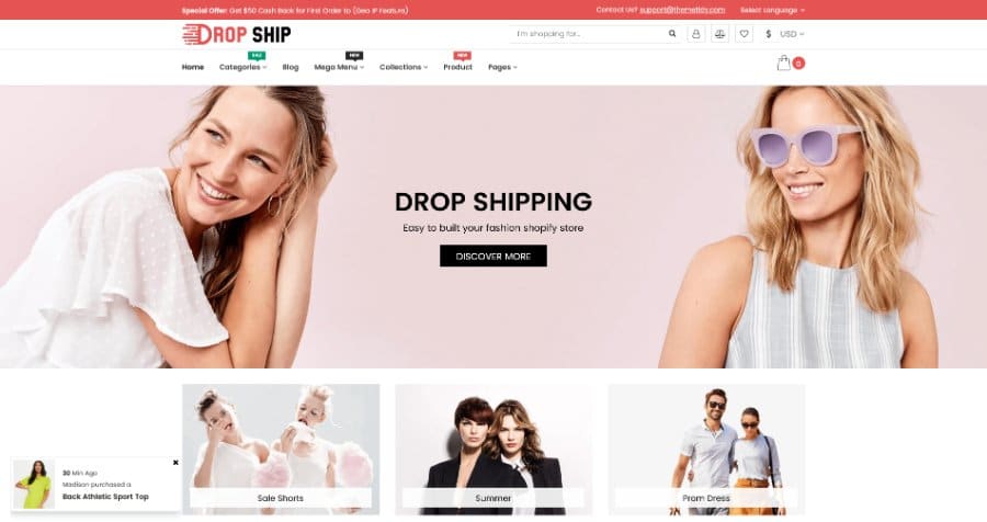 ThemeTidy Dropshipping - Fashion Shopify Theme