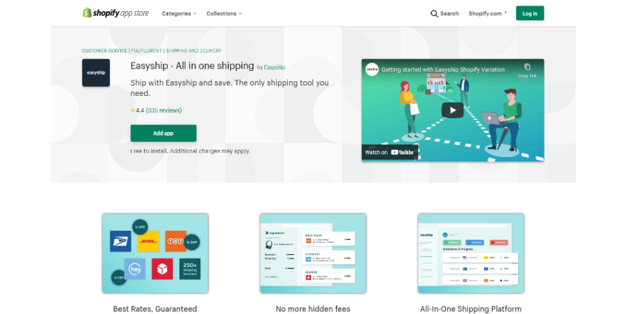 Easyship - All in one shipping