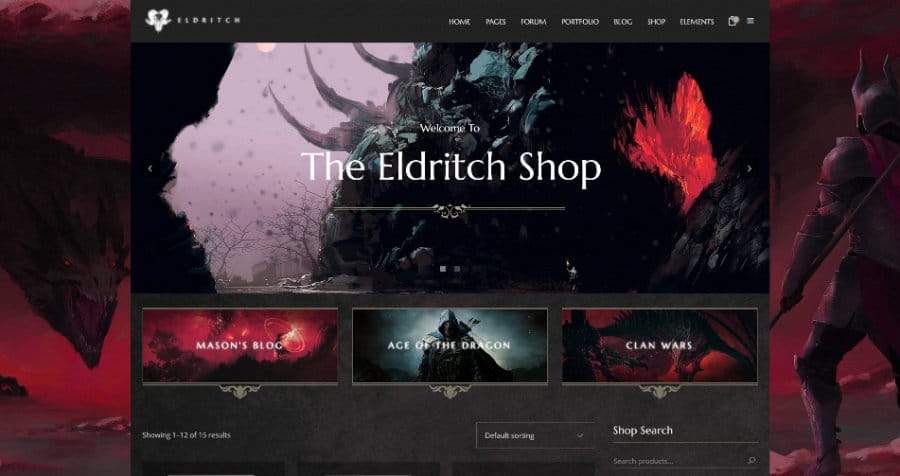 Eldritch - Epic Theme for Gaming and eSports