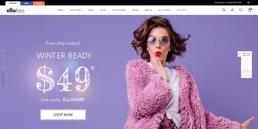 Ella - Multipurpose Shopify Sections Theme