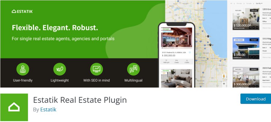 Estatik Real Estate Plugin