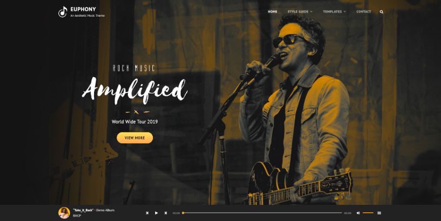 Euphony WordPress Theme