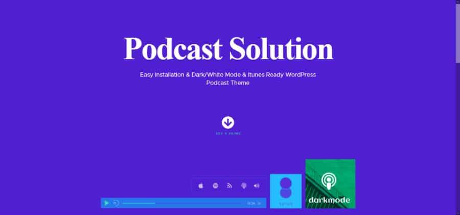 Fastcast - Podcast WordPress Theme