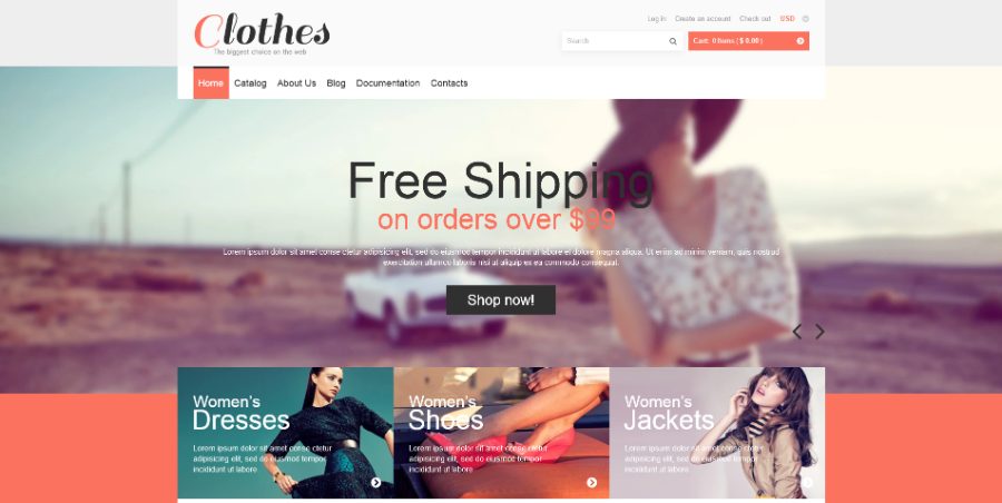 Clothes Free Apparel Responsive Shopify Theme