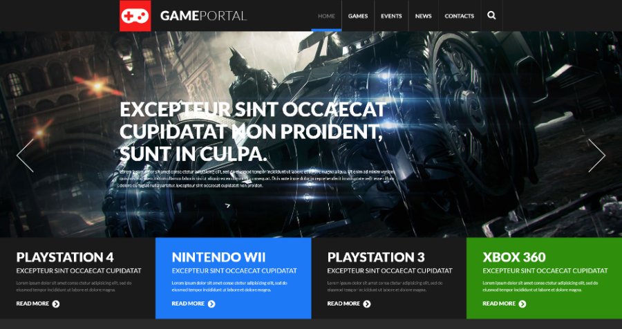 Gaming Fan Board WordPress Theme