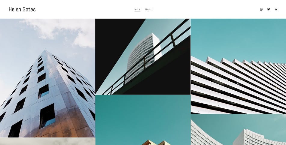 Gates Template Squarespace