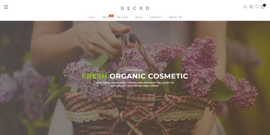 Gecko - Powerful Ajax WooCommerce Theme