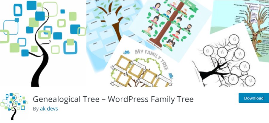 Genealogical Tree – WordPress Family Tree