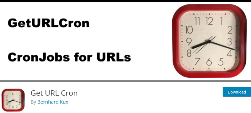 Get URL Cron WordPress Plugin