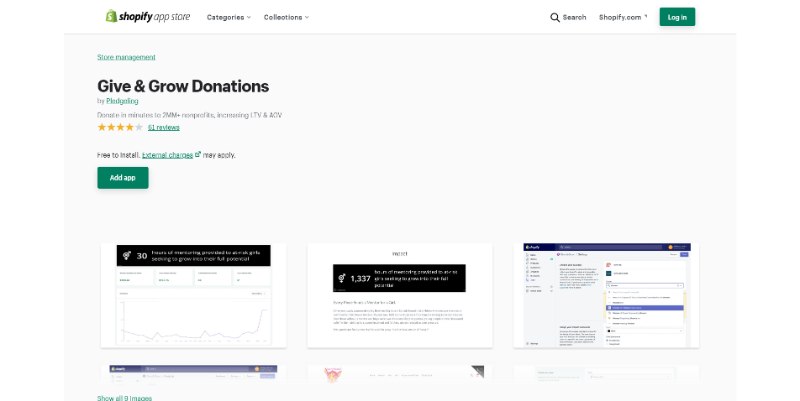 Give & Grow Donations App