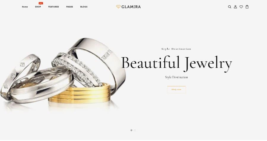 Glamira - Jewelry Store Responsive Shopify Theme