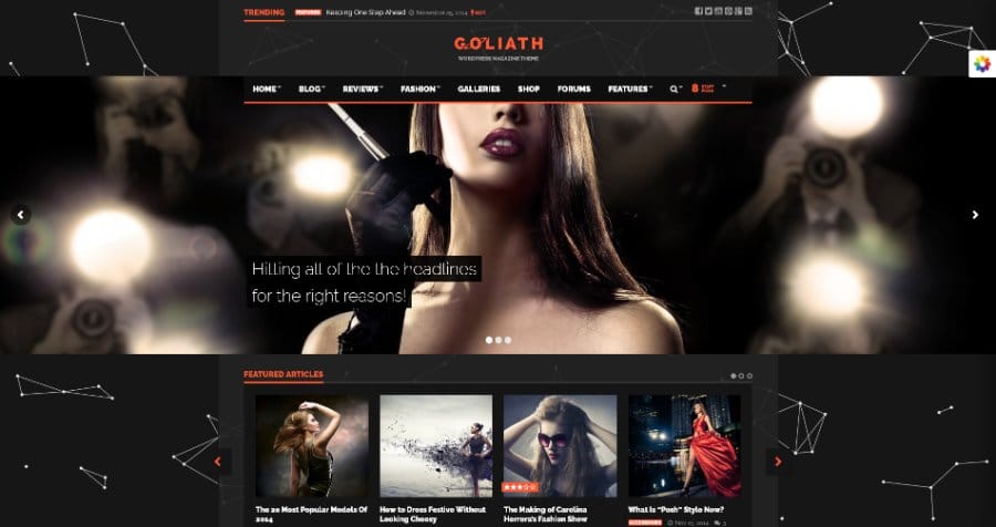 Goliath - Ads Optimized News & Reviews Magazine