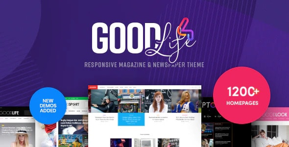 GoodLife - Magazine & Newspaper WordPress Theme