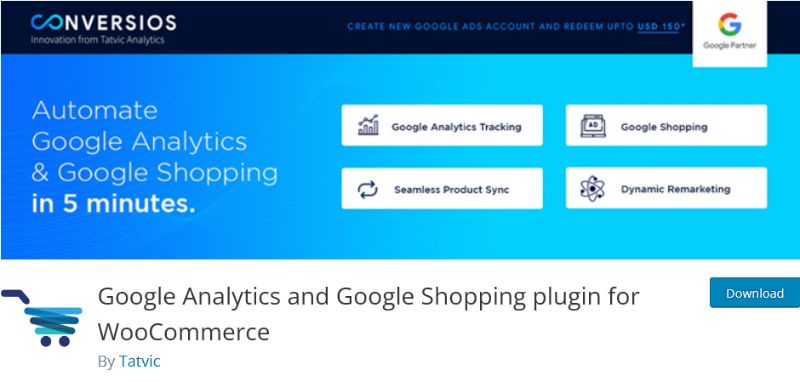 Google Analytics and Google Shopping plugin for WooCommerce