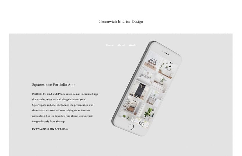 Greenwich Template Squarespace