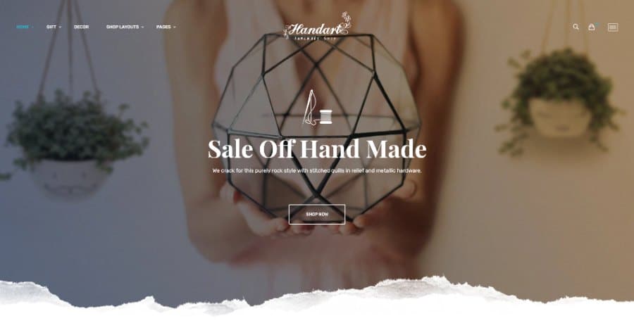 HandArt - Shopify Theme for Artists, Jewelry, ArtWork, Handmade and Artisans