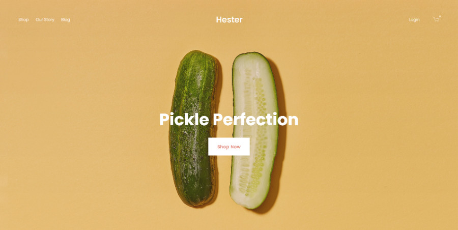 Hester Squarespace Template