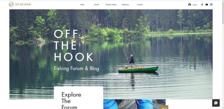 Hobby Blog Wix Template