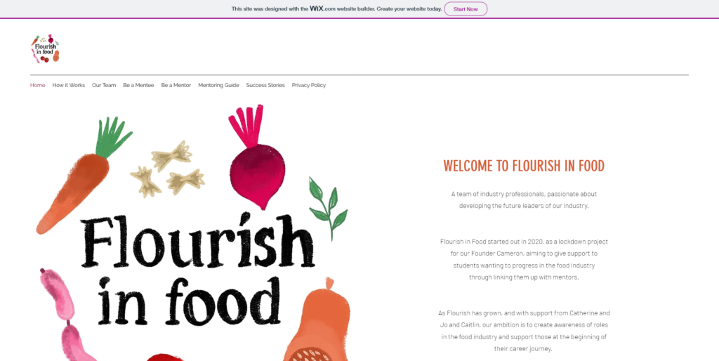 Flourish in Food Wixsite