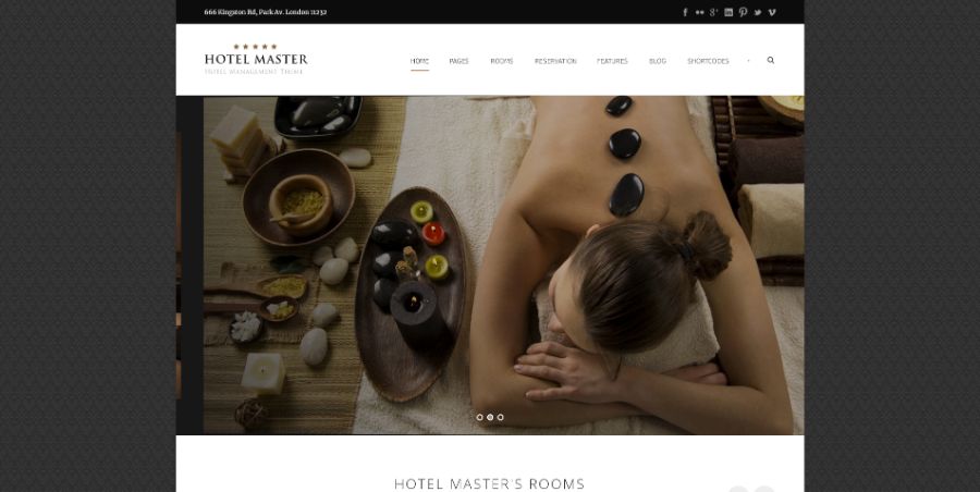 Hotel Master Booking WordPress Theme