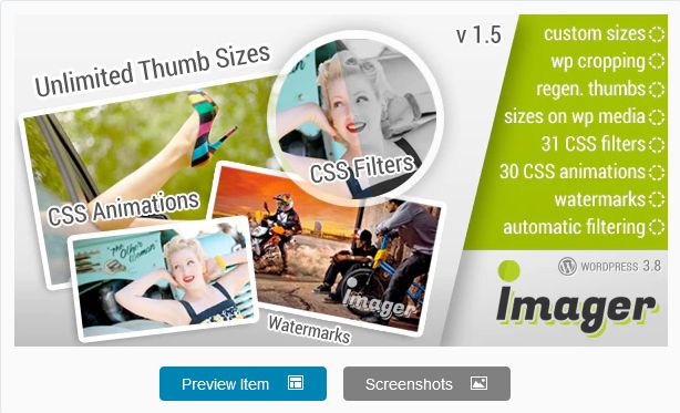 Imager – Amazing Image Tool for WordPress