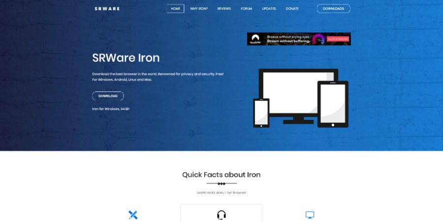 Iron Browser